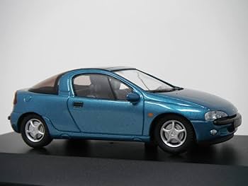 Amazon | □ Schucoシュコー製『1/43 OPEL TIGRA ブルーグリーン
